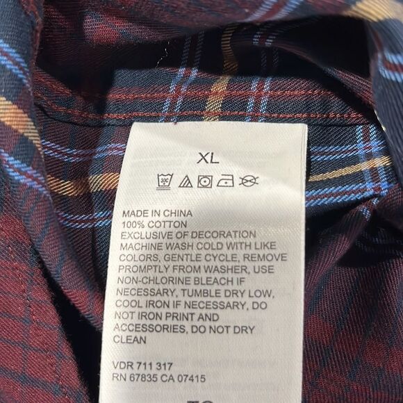 Nautica mens plaid shirt classic fit size XL. - Picture 6 of 6